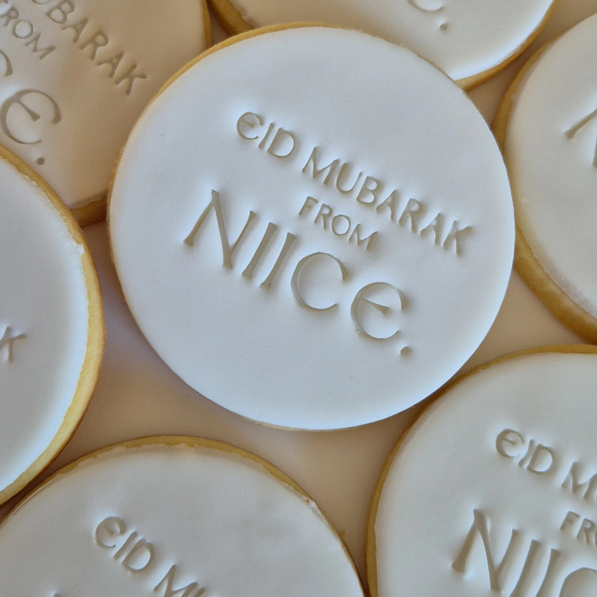 Corporate Logo Cookie Stamped