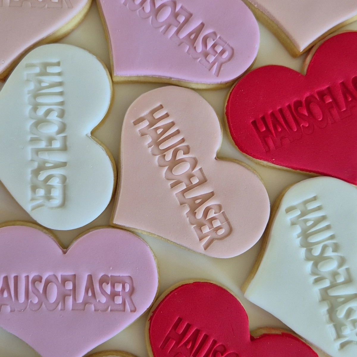Corporate Logo Cookie Stamped