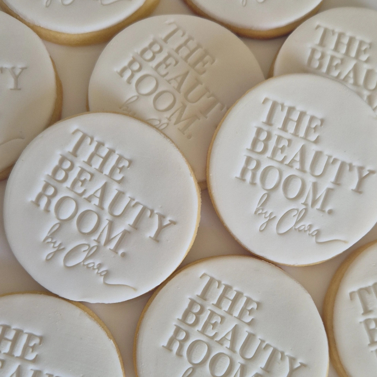 Corporate Logo Cookie Stamped