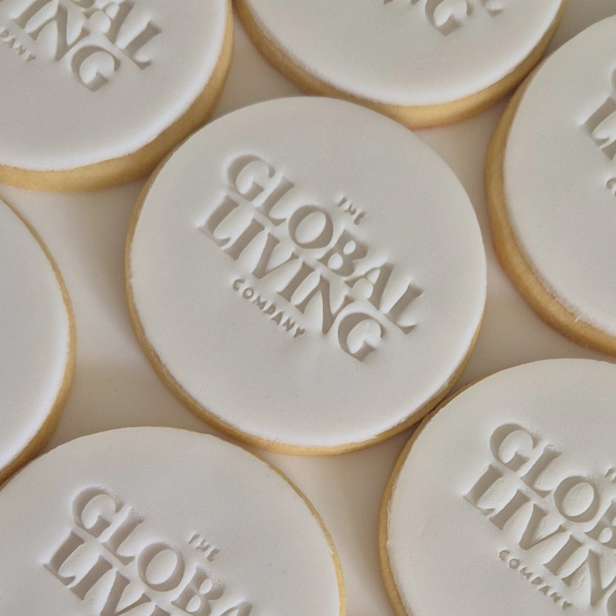 Corporate Logo Cookie Stamped