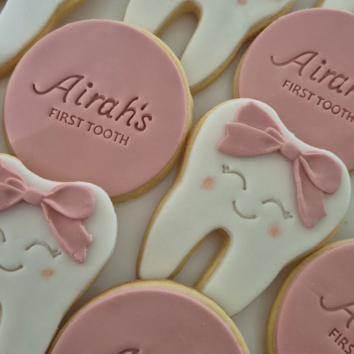 First Tooth Cookie Mixed Style