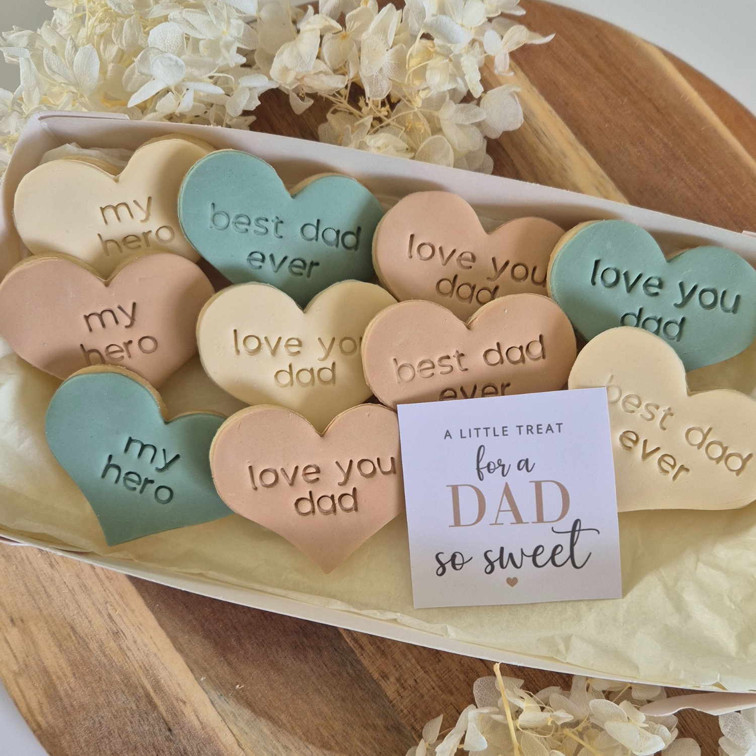 Mini Cookies For Dad