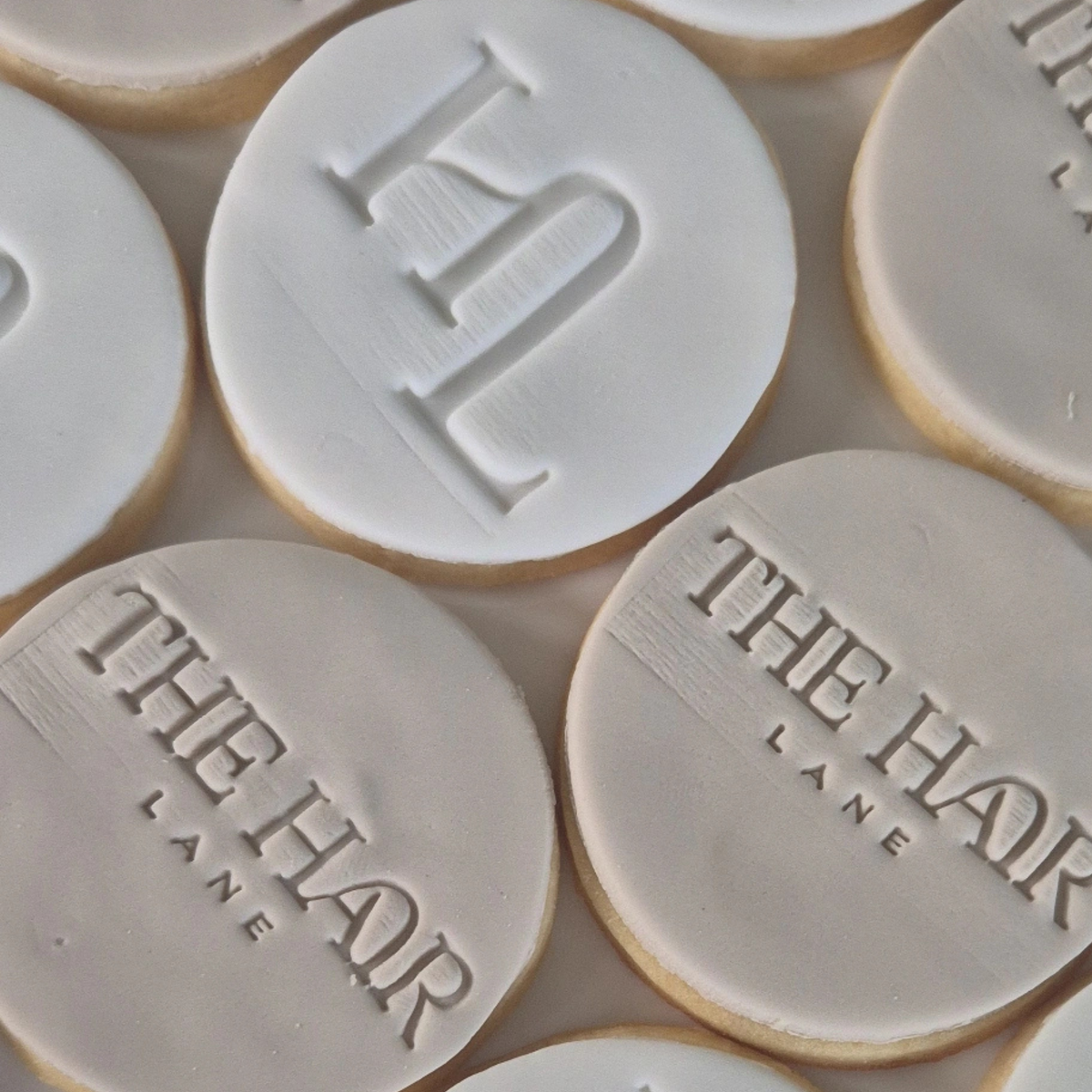 Corporate Logo Cookie Stamped