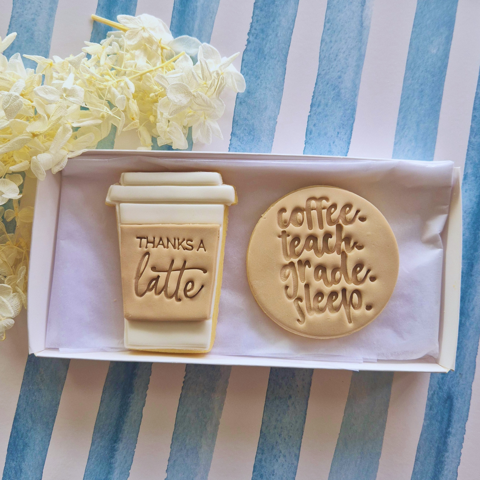 Coffee Cookie Box
